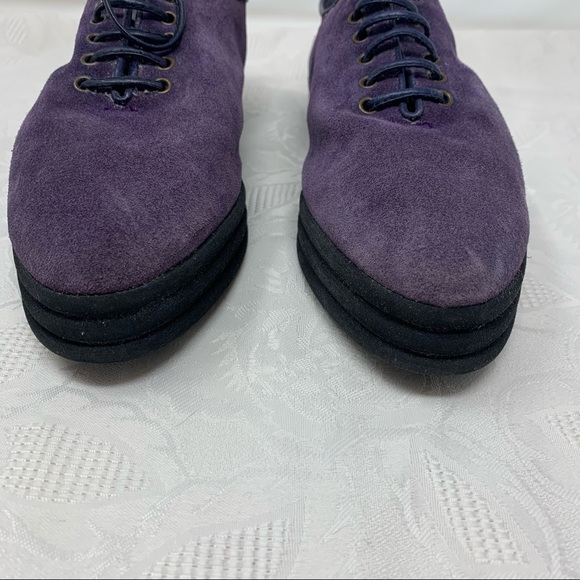 Vintage Yves Saint Laurent Platform Shoe Oxford - Picture 5 of 7